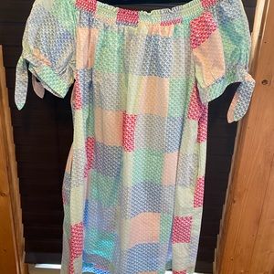 Vineyard Vines for Target Quilt Pattern Dress Plus size 2x